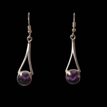 Medium Blue John Drop Earrings