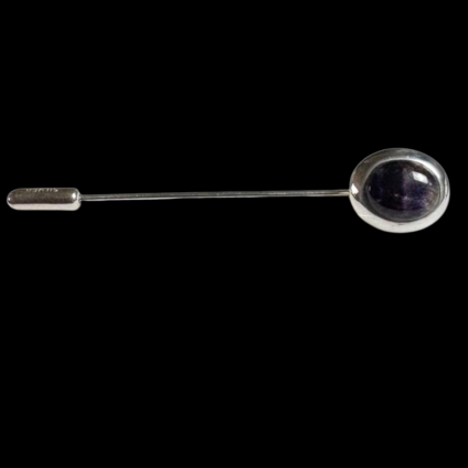 Oval Blue John Tie Pin