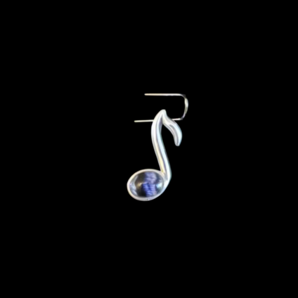 Musical Note Blue John Pendant