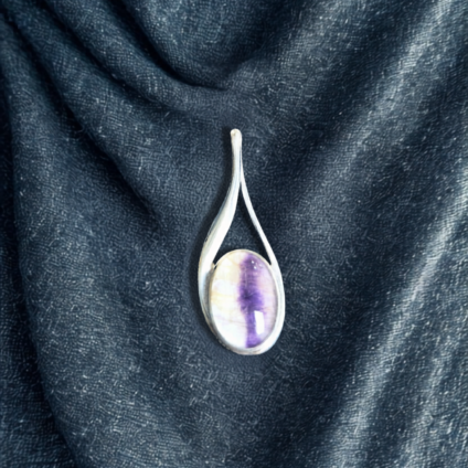 Large Organic Twist Pendant