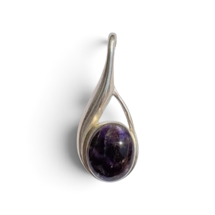 Medium Organic Twist Blue John Pendant