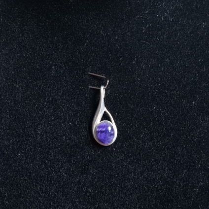 Medium Organic Twist Blue John Pendant