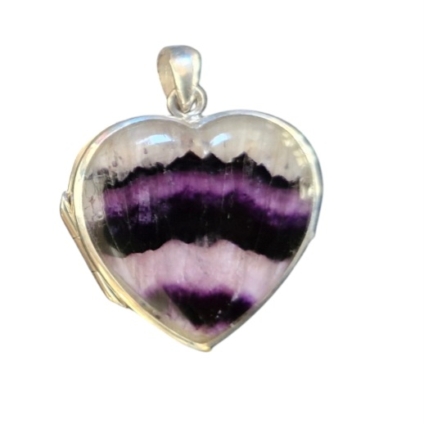 Large Heart Shaped Locket Pendant