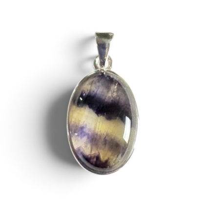 Small Plain Oval Drop Pendant