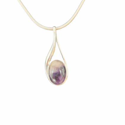 Large Organic Twist Pendant