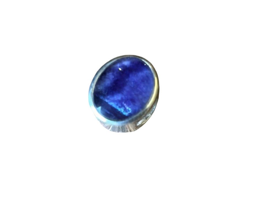 Blue John and Sterling Silver Bracelet Charm