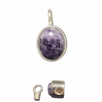 Self Fill Ashes Blue John Pendant