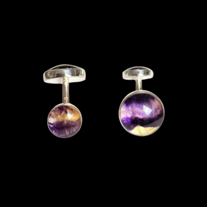 Double Sided Sterling Silver Cufflinks