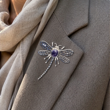 Large Dragonfly Brooch